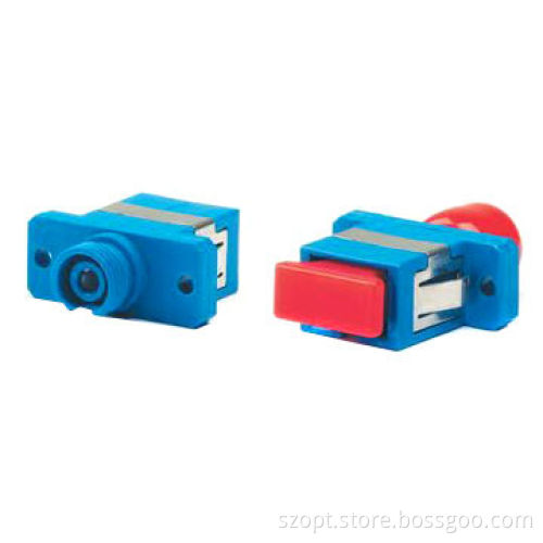 FC-SC fiber-optic adapters, RoHS Directive-compliant